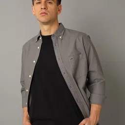 Aldeno Comfort Button Down Collar Pure Cotton Casual Shirt-image-30