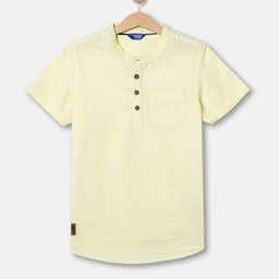 R&B Boys Band Collar Cotton Casual Shirt-image-15