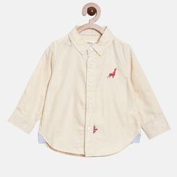 Nuberry Boys Yellow Casual Shirt-picture-46