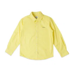 Pepe Jeans Boys Spread Collar Relaxed Cotton Casual Shirt-image-96