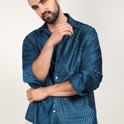Campus Sutra Curly-Creased Shirt-image-80