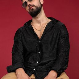 Campus Sutra Curly-Creased Shirt-image-79