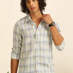 THINC Men Linen Regular Fit Shirt-picture-36