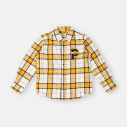 Pepe Jeans Boys Tartan Checked Pure Cotton Casual Shirt-image-76