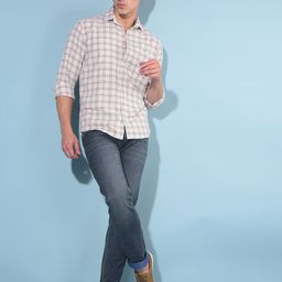 Crimsoune Club Classic Slim Fit Checked Casual Shirt-picture-14