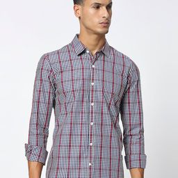 Being Human Slim Fit Cotton Casual Shirt-image-64