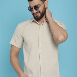 Indian Needle Vertical Stripes Spread Collar Classic Wrinkle Free Casual Shirt-image-36