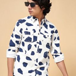 Coolsters by Pantaloons Boys Geometric Printed Cotton Casual Shirt-image-40
