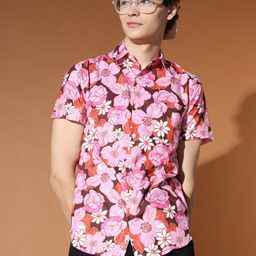 BAESD Standard Floral Printed Opaque Casual Shirt-picture-8