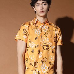BAESD Standard Floral Printed Casual Shirt-picture-2
