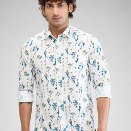 ColorPlus Men Contemporary Floral Opaque Printed Casual Shirt-picture-48
