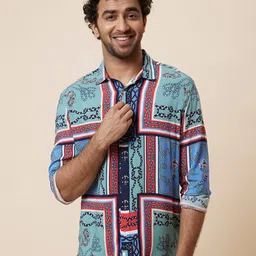 Globus Men Original Printed Casual Shirt-image-6