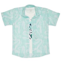 CAVIO Boys Comfort Abstract Printed Casual Pure Cotton Shirt With T-Shirt-image-64