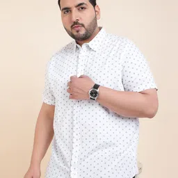 Sztori Printed Spread Collar Casual Shirt-image-83