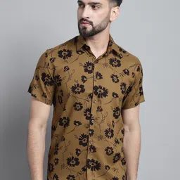 JAINISH Classic Floral Printed Casual Shirt-image-91