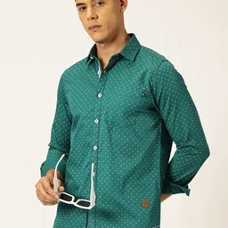 Thomas Scott Premium Opaque Printed Cotton Casual Shirt-image-58