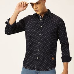Thomas Scott Premium Opaque Printed Cotton Casual Shirt-image-95