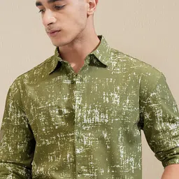 HIGHLANDER Men Opaque Printed Casual Shirt-picture-16