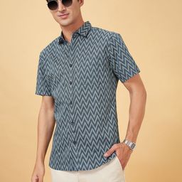 BYFORD by Pantaloons Men Opaque Printed Casual Shirt-picture-2