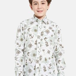 Octave Boys Opaque Printed Casual Shirt-image-52