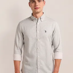 U.S. Polo Assn. Micro Ditsy Printed Casual Shirt-image-27