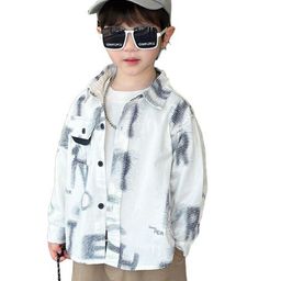 StyleCast x Revolte Boys Graphic Printed Spread Collar Cotton Curved Casual Shirt-image-50