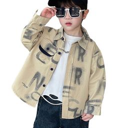 StyleCast x Revolte Boys Graphic Printed Cotton Spread Collar Curved Casual Shirt-image-51