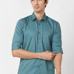 Parx Slim Fit Abstract Printed Cotton Casual Shirt-image-25