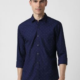 Peter England Casuals Spread Collar Casual Shirt-image-71