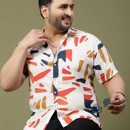 Rigo Comfort Slim Fit Opaque Printed Casual Shirt-image-94