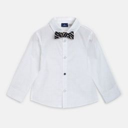 Chicco Infants Comfort Micro Ditsy Printed Cotton Casual Shirt-image-27