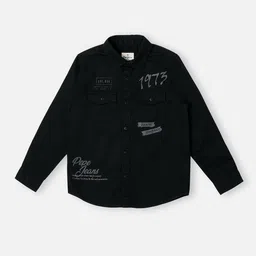 Pepe Jeans Boys Typography Printed Casual Shirt-image-69