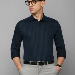 Louis Philippe Multi Striped Casual Pure Cotton Shirt-image-46