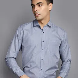 V-Mart Micro Checked Formal Shirt-image-40