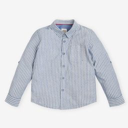 Ed-a-Mamma Boys Premium Opaque Striped Casual Shirt-image-34