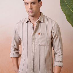 LOCOMOTIVE Premium Textured Relaxed Fit Shirt-image-56