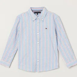 Tommy Hilfiger Boys Multi Stripes Opaque Striped Casual Shirt-image-26