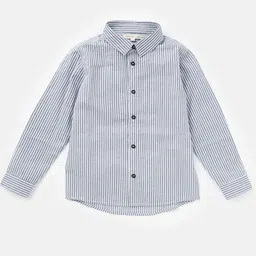 Angel & Rocket Boys Slim Fit Opaque Striped Casual Shirt-image-76