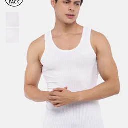 Dollar Bigboss Men's Solid Pack of 3 Cotton Vest MBVE-07-R2-HUTCH-WHT-PO3-image-57