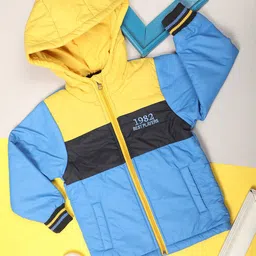 V-Mart Boys Colourblocked Hooded Padded Jacket-picture-48