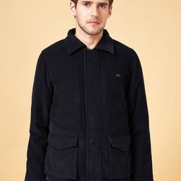 BYFORD by Pantaloons Spread Collar Corduroy Tailored Jacket-picture-38