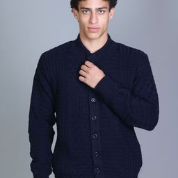 BeriBlu Men Floral Quilted Jacket-image-93