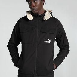 Puma Hooded Cotton Winter Jacket-image-83