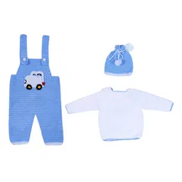 WINDROP SOLUTIONS Pure Cotton Dungaree With T-Shirt-image-35