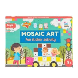 My House Teacher Mosaic Art Foam Sticker Activity Kit-18