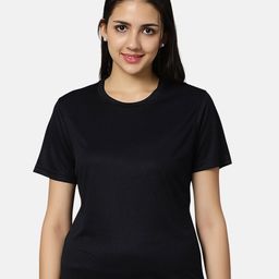 Omtex Round Neck Knitted Sports T-shirt-image-59