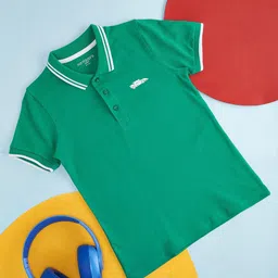 Pantaloons Junior Boys Polo Collar Cotton T-shirt-picture-6