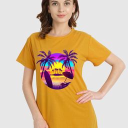 CHOZI Graphic Printed Bio Finish Cotton T-shirt-image-98