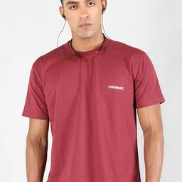 CHKOKKO Relaxed Fit Sports T-shirt-image-9