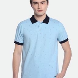 Dennis Lingo Typography Printed Pure Cotton Polo Collar T-shirt-picture-30